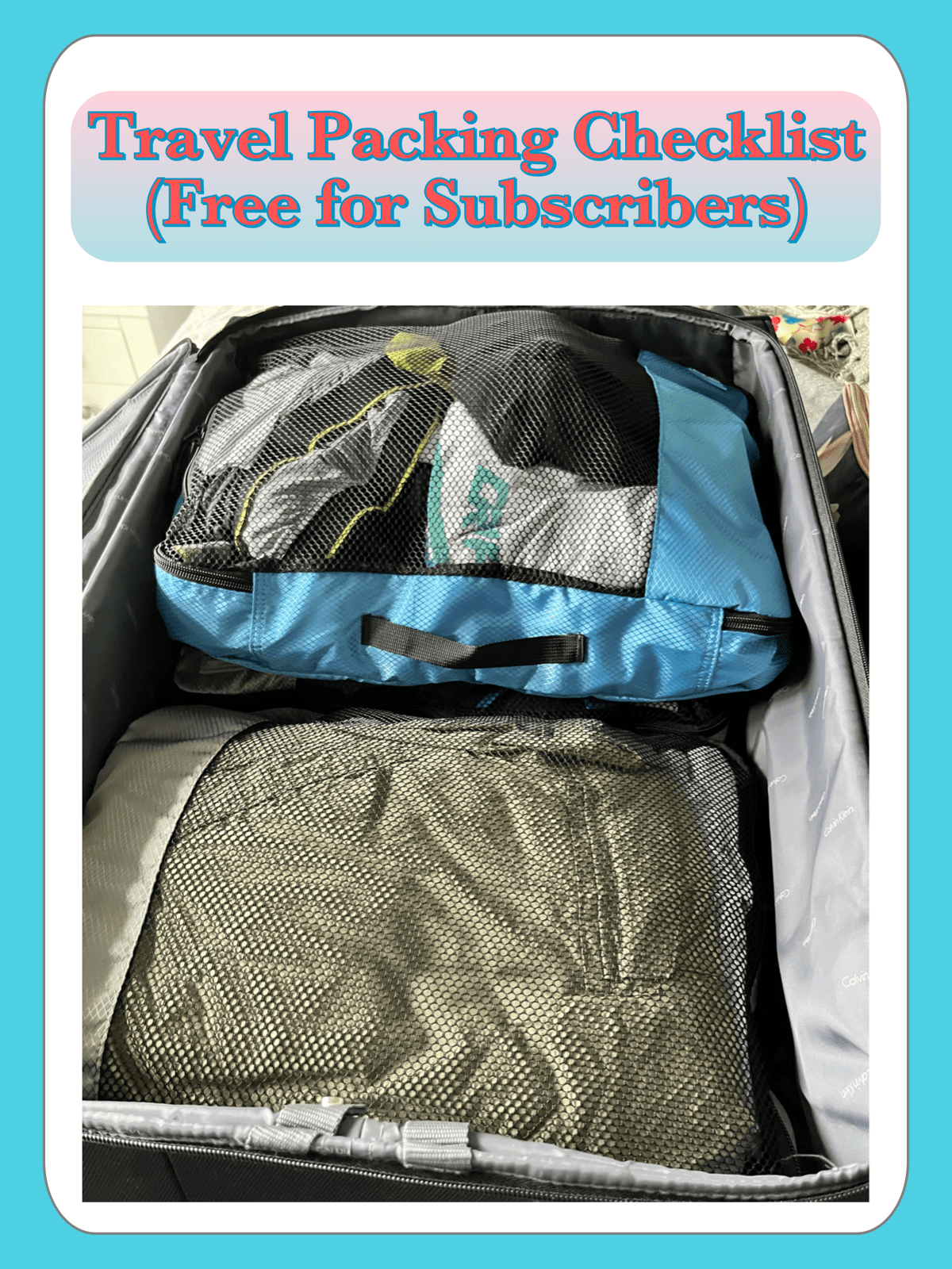 Ultimate Travel Packing Checklist